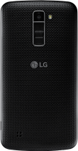 LG K10 (2017) Zwart achterkant miniatuur